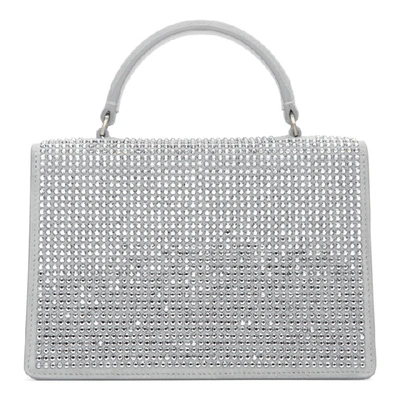 Shop Off-white Grey Crystal 1.4 Jitney Bag