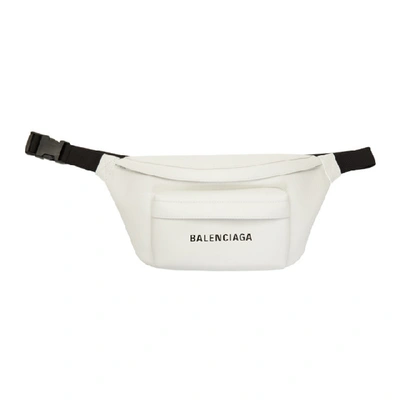 Shop Balenciaga White Everyday Belt Pack