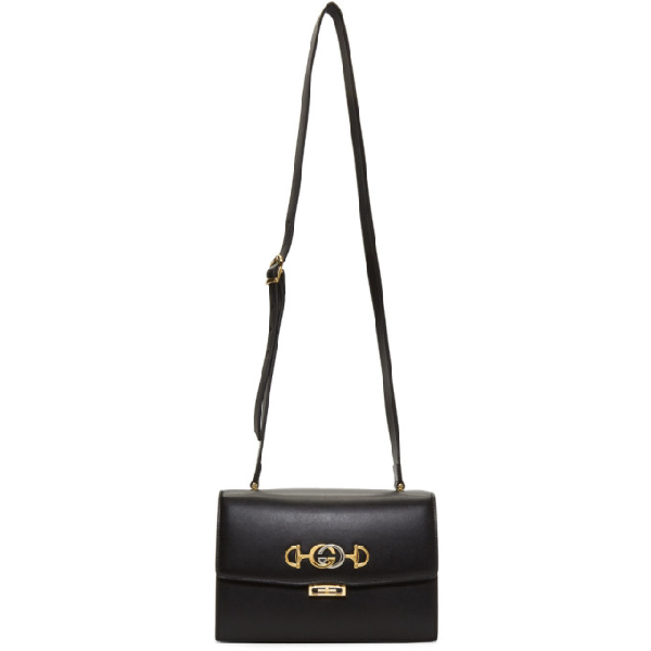 gucci zumi grainy leather small shoulder bag