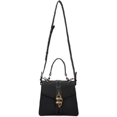 Shop Chloé Chloe Black Small Aby Day Bag In 001 Black