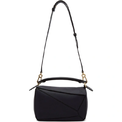 Got my dream Loewe small puzzle bag in midnight navy/black, pre