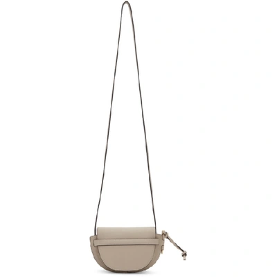 Shop Loewe Beige Mini Gate Bag In 2461 Light