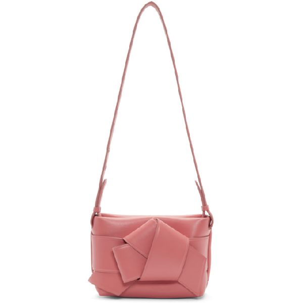 musubi knotted leather shoulder bag