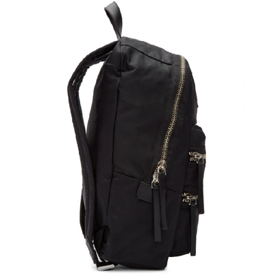 Shop Marc Jacobs Black Biker Backpack In 001 Black