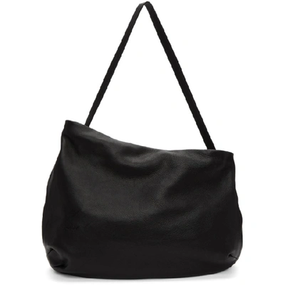 Shop Marsèll Black Fantasma Shoulder Bag