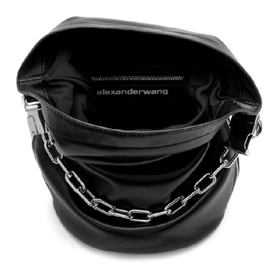 Shop Alexander Wang Black Attica Dry Sack Bag In 001 Black