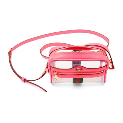 Gucci Transparent & Pink Ghost Ophidia Bag 
