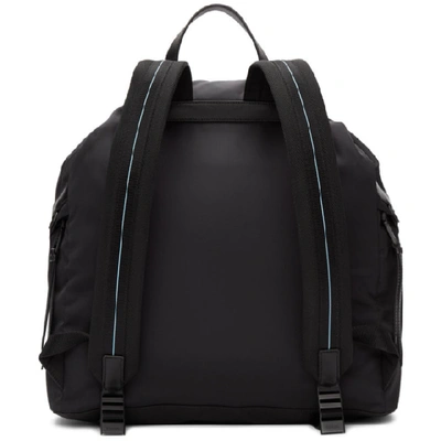 Shop Prada Black Mirage Backpack