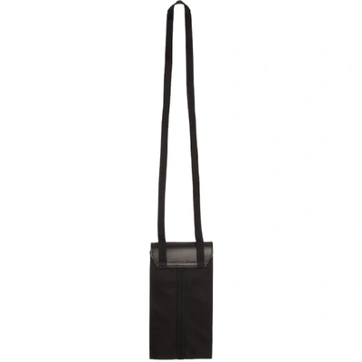 Shop Alyx 1017  9sm Black Phone Buckle Bag In 001 Black