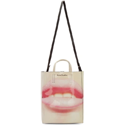 Shop Acne Studios Pink Baker Ap Tote