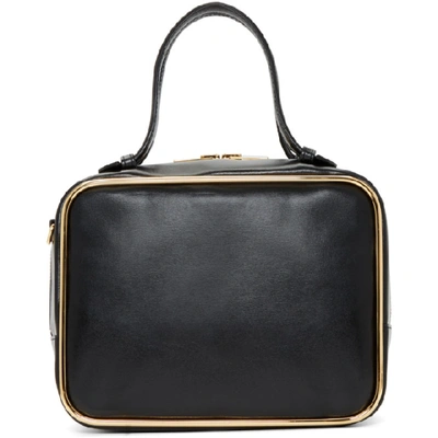 Shop Alexander Wang Black Large Halo Satchel In 001 Black