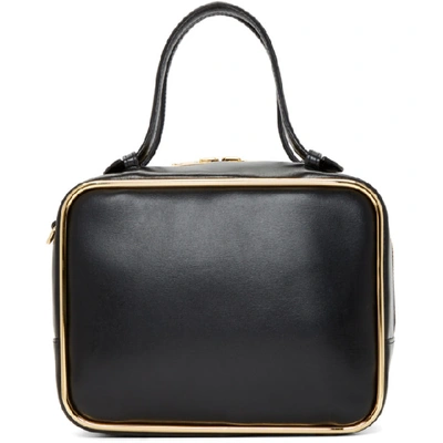 Shop Alexander Wang Black Large Halo Satchel In 001 Black