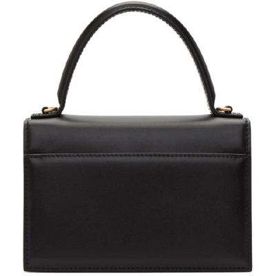 Shop Balenciaga Black Xs Sharp Satchel Bag