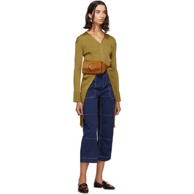 Shop Chloé Chloe Brown Chloe C Belt Bag In 211 Autumnb