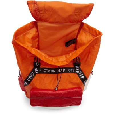 HERON PRESTON SSENSE 独家发售橙色“JUMP”双肩包
