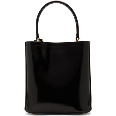 Shop Prada Black Bucket Bag