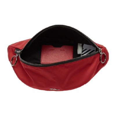 Shop Off-white Red Basic Fanny Pack