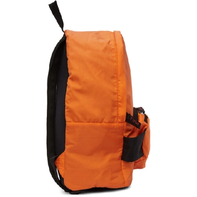 Shop Heron Preston Orange Fanny Pack Backpack