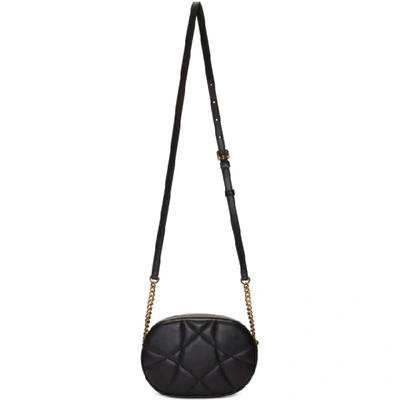 Shop Dolce & Gabbana Dolce And Gabbana Black Devotion Camera Bag In 80999 Black