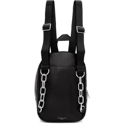 Shop Alexander Wang Black Medium Attica Backpack In 001 Black