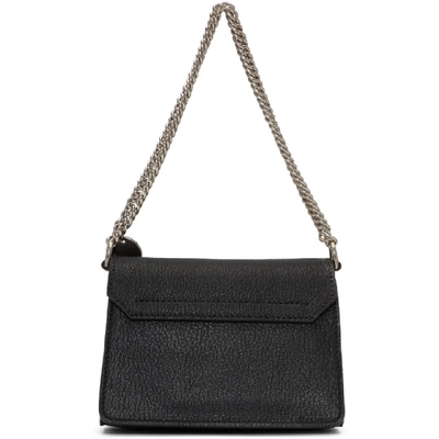 Shop Givenchy Black Mini Gv3 Bag In 001 Black