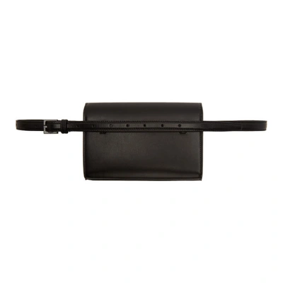 Shop Saint Laurent Black Kate Belt Bag In 1000 Black