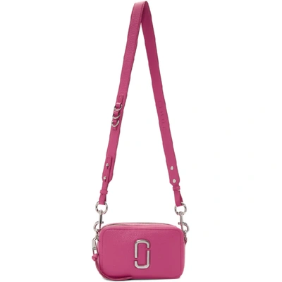 Shop Marc Jacobs Pink 'the Softshot' 21 Bag