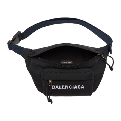 Balenciaga Black Small Wheel Belt Bag | ModeSens