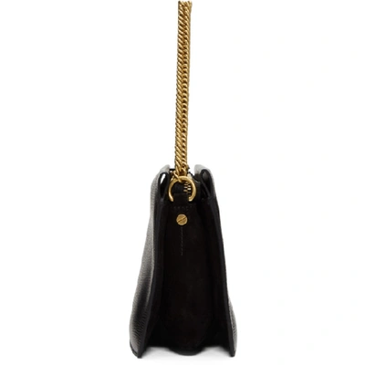 Shop Givenchy Black Cross3 Bag In 001 Black/h