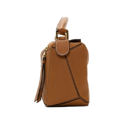 Shop Loewe Tan Small Puzzle Bag