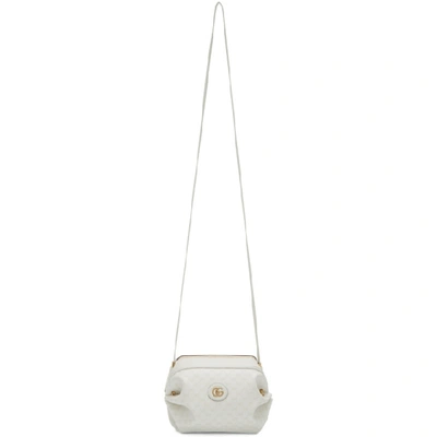 Shop Gucci White Mini New Candy Crossbody Bag In 8459 White