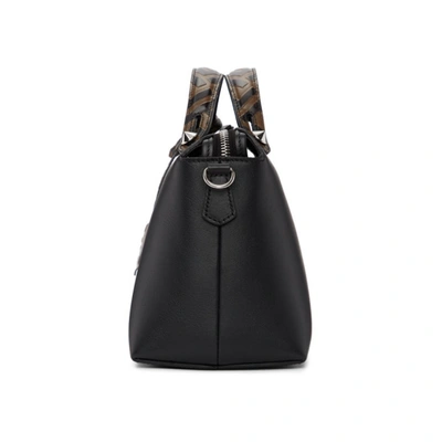Shop Fendi Black Forever  By The Way Bag In F147m Black