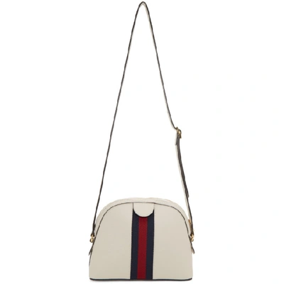 Shop Gucci White Small Ophidia Bag In 8454 White