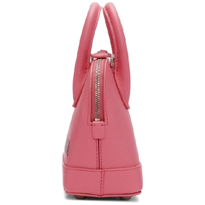 Shop Balenciaga Pink Xxs Ville Bag