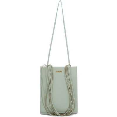 Shop Jacquemus Blue 'le A4' Tote In Light Blue