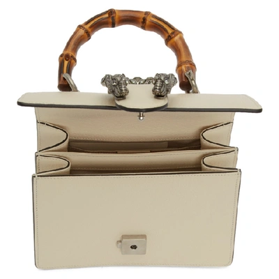 Shop Gucci White Mini Dionysus Top Handle Bag In 9679 Ivory