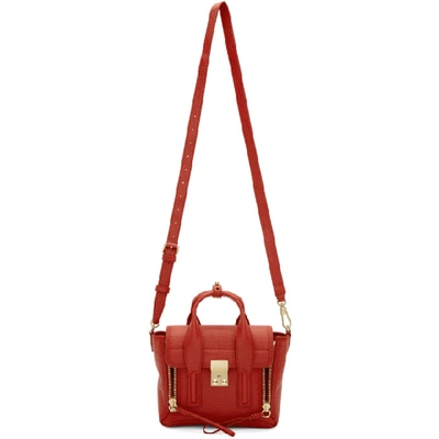 Shop 3.1 Phillip Lim / フィリップ リム 3.1 Phillip Lim Red Mini Pashli Satchel In Re600 Red