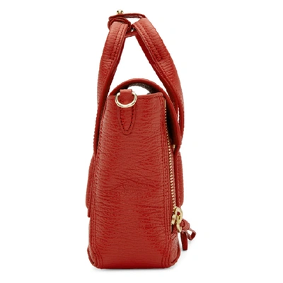 Shop 3.1 Phillip Lim Red Mini Pashli Satchel In Re600 Red