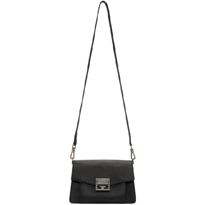 Shop Givenchy Black Small Gv3 Bag In 001 Black