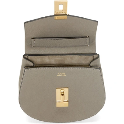 Shop Chloé Grey Drew Shoulder Bag
