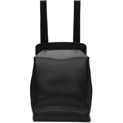 Shop The Row Black Molded Backpack In Blag Black