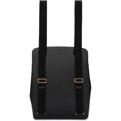 Shop The Row Black Molded Backpack In Blag Black