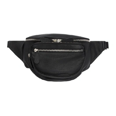 Shop Maison Margiela Black Large Belt Bag In T8013 Black