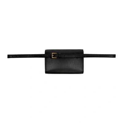 Shop Saint Laurent Black Kate Belt Bag