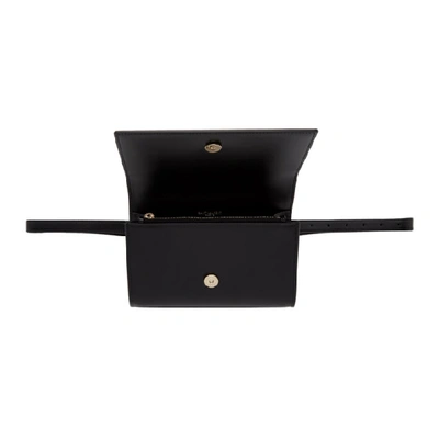 Shop Saint Laurent Black Kate Belt Bag