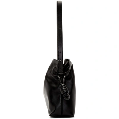 Shop Loewe Black Small Flamenco Knot Bag In 1100 Black
