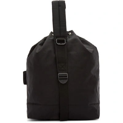 Shop Ader Error Ssense Exclusive Black Ascc Single Strap Backpack