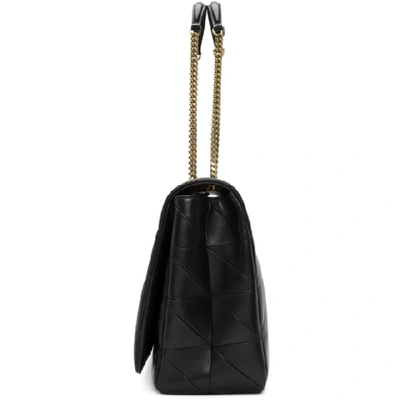 Shop Saint Laurent Black Giant Jamie Bag In 1000 Black