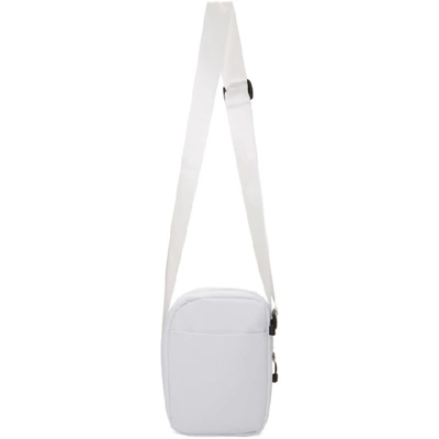 Shop Polythene Optics Polythene* Optics White Shoulder Bag In C205 Wht/re
