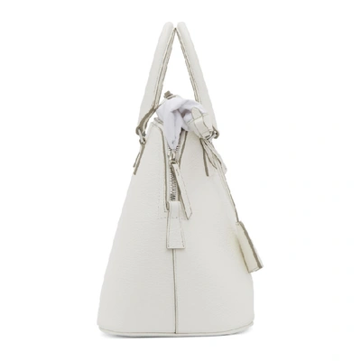 Shop Maison Margiela White Large 5ac Bag